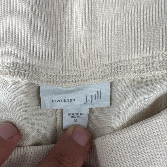 J.Jill Love Linen Wide Leg Pants 100% Linen - Picture 4 of 5